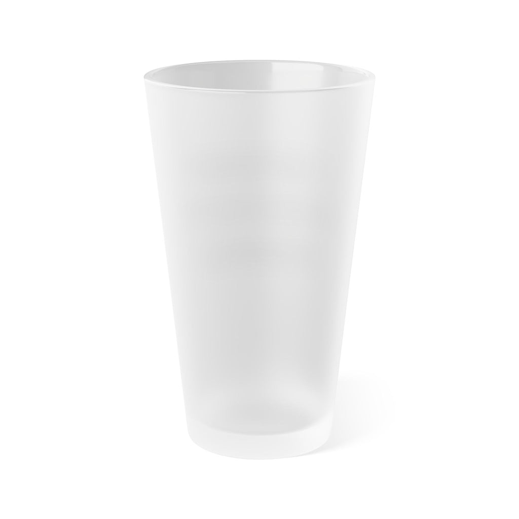 “I Survived Sensitivity Training" 16oz Frosted Pint Glass - *Y. U. M. KITCHEN GEAR (*Yuck! Ugh! Man, that’s bad!)
