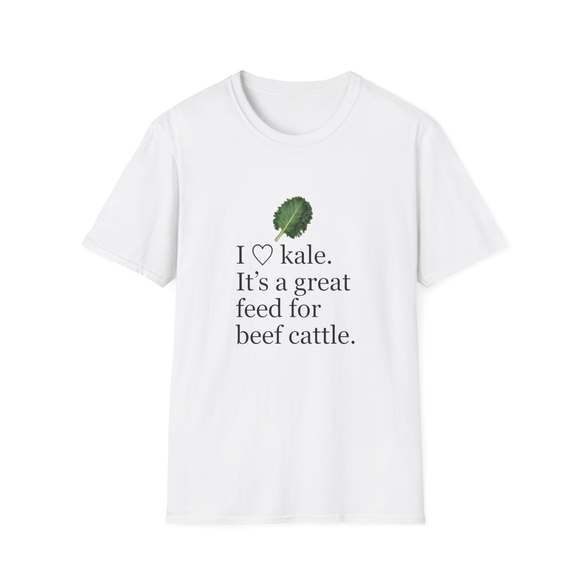 Kale Joke Unisex Softstyle T-Shirt — HUMORWEAR ETC.