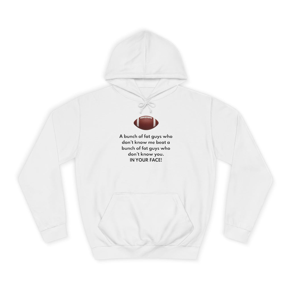 Football Fat Guys Hoodie - HUMORWEAR ETC.