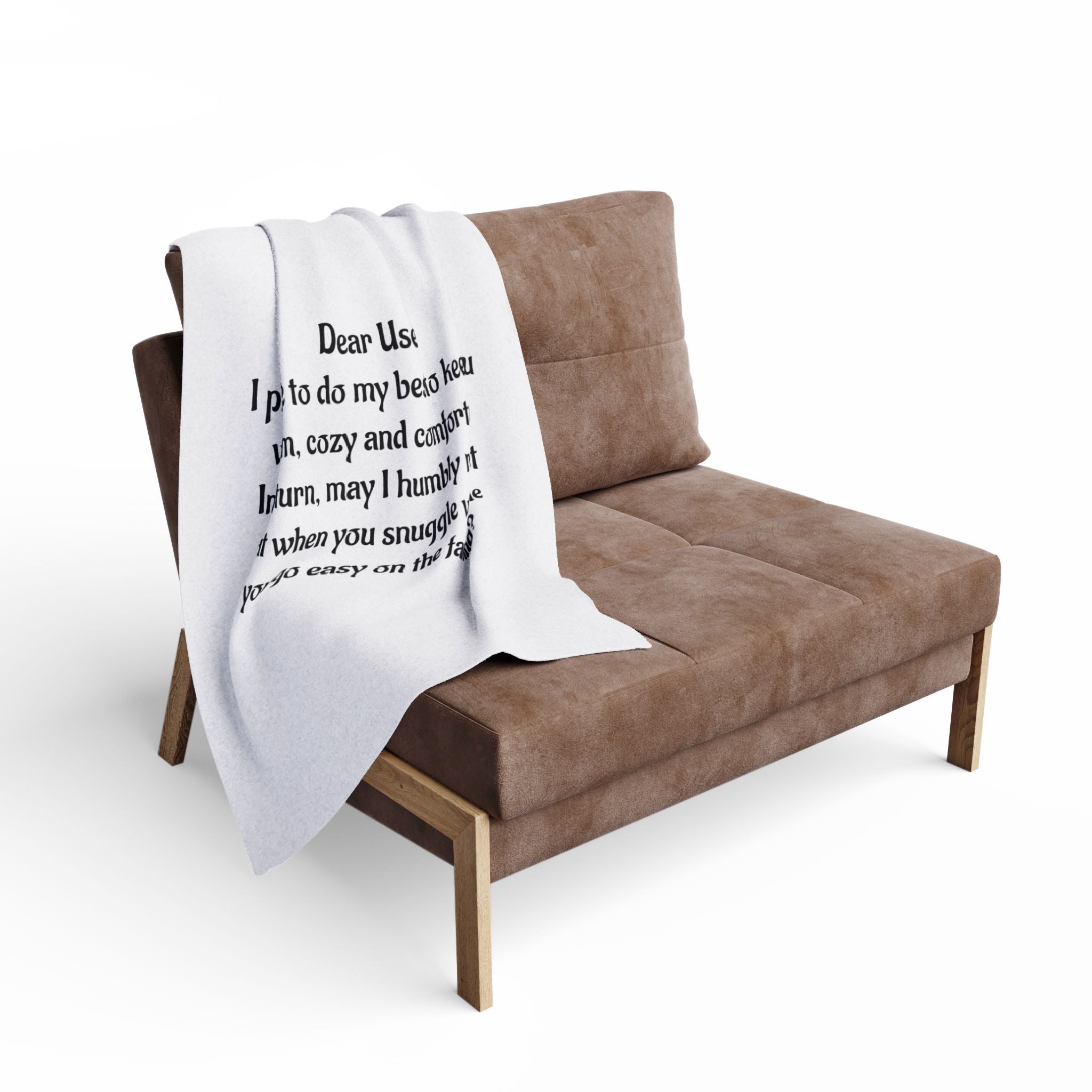 Don’t Fart Cozy Fleece Blanket — JK HOME DECOR