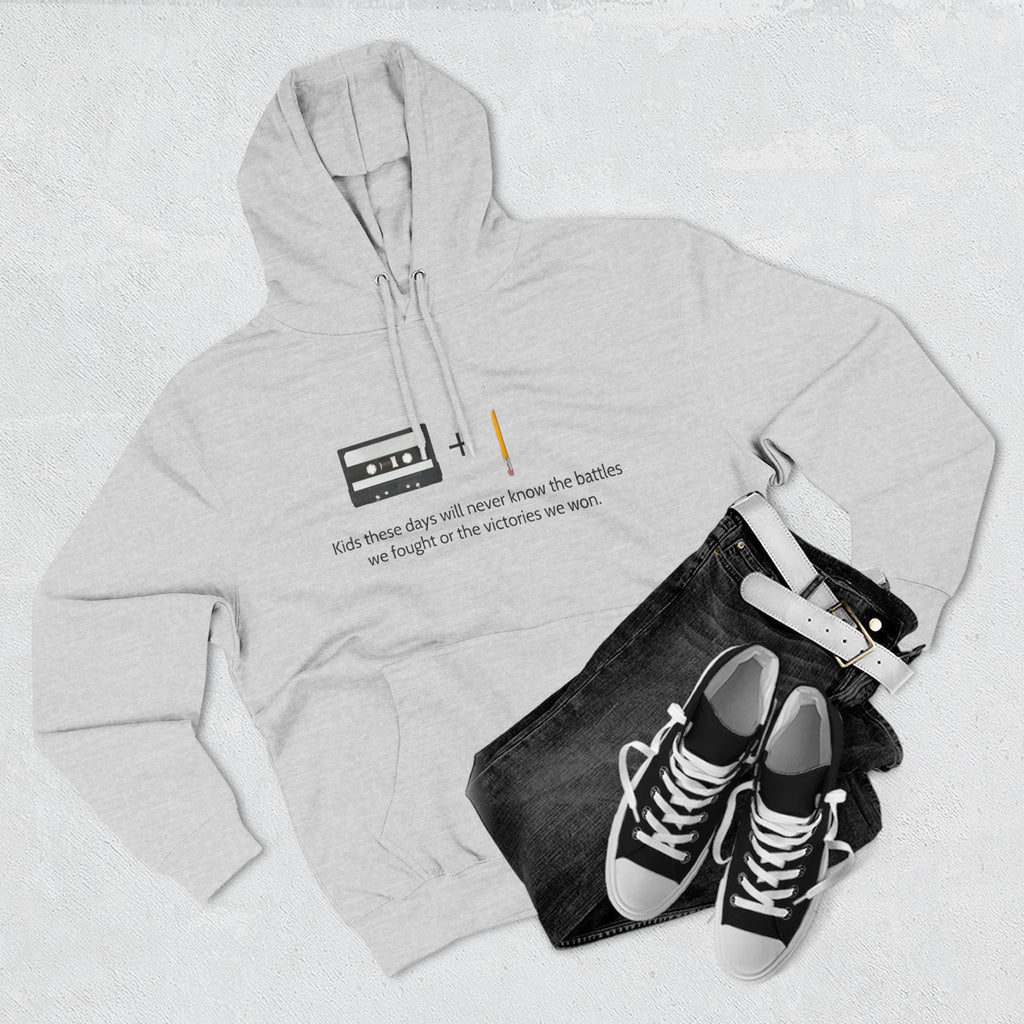 Cassette & Pencil Hoodie – HUMORWEAR ETC.